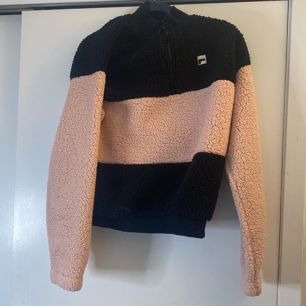 FILA Sherpa Half Zip Pullover